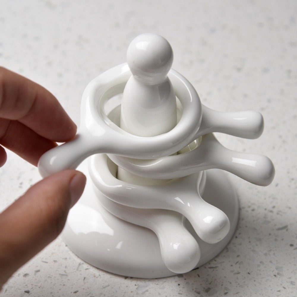 Chopstick Rest Ceramic - 6-delige set keramische eetstokjeshouders keukengerei met