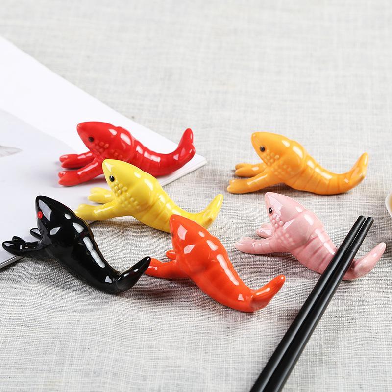 Chopstick Rest Ceramic - Leuke keramische eetstokjeshouder in de vorm