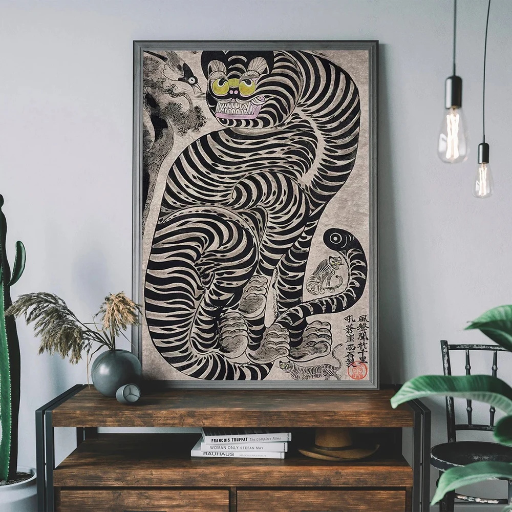 Vintage Japanse Tijger Kat Muz - Japanese Lifestyle Home recensie en prijs