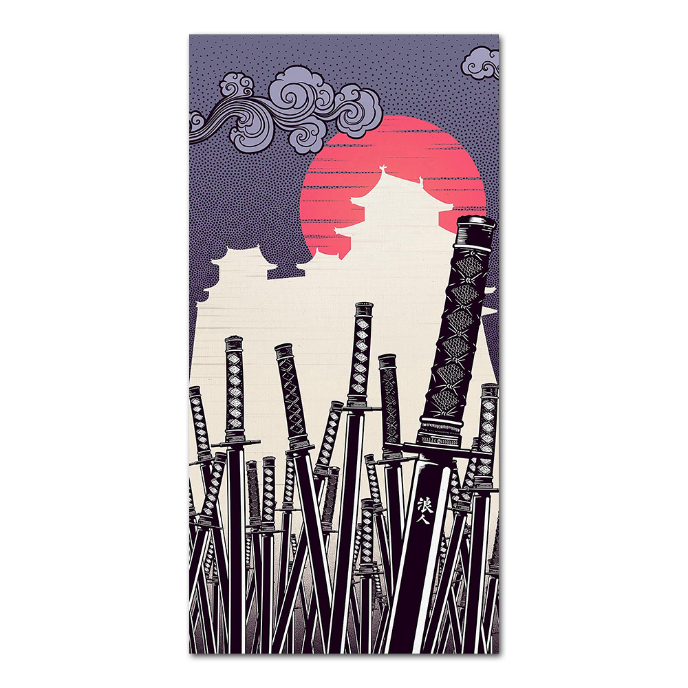Japanse Katana Canvas Schilder - Japanese Lifestyle Home recensie en prijs