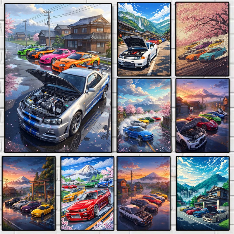 Anime Japanse JDM auto GTR ker - Japanese Living Lifestyle recensie en prijs