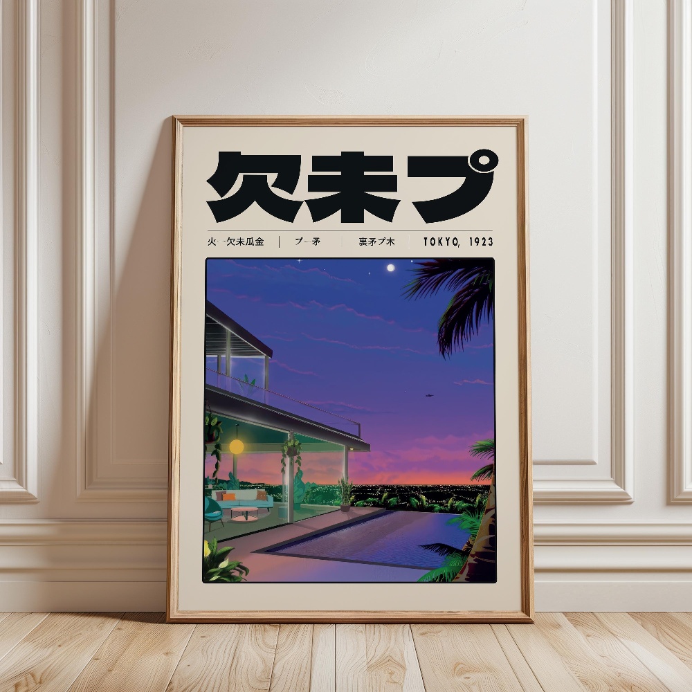 Retro Japanse Vaporwave Tokyo  - Japanese Culture Lifestyle recensie en prijs