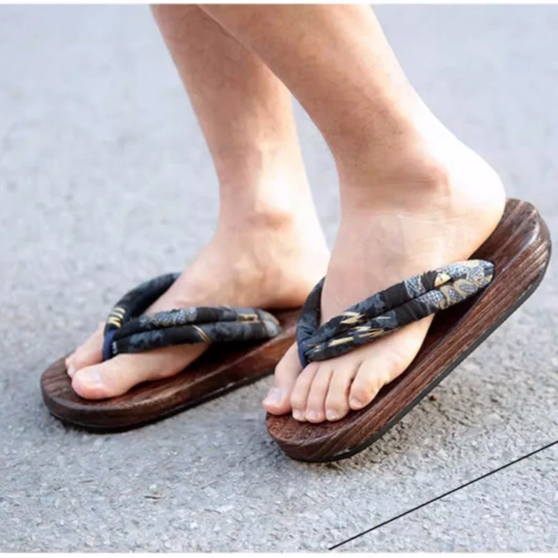 Zomer Geta-sandalen voor heren - Geta Wooden Sandal recensie en prijs