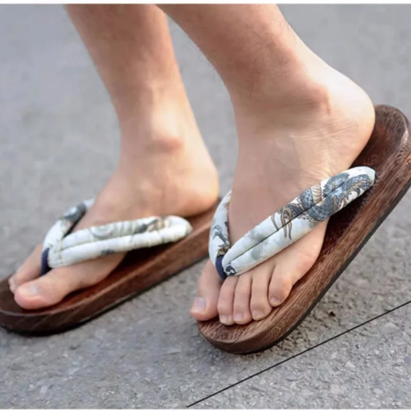 Zomer Geta-sandalen voor heren - Geta Wooden Sandal recensie en prijs