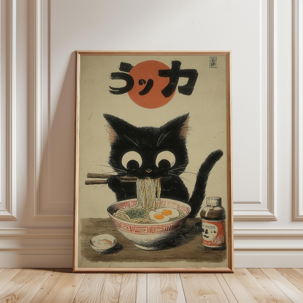 Zwarte kat die ramen eet, rege - Japanese Lifestyle Home recensie en prijs