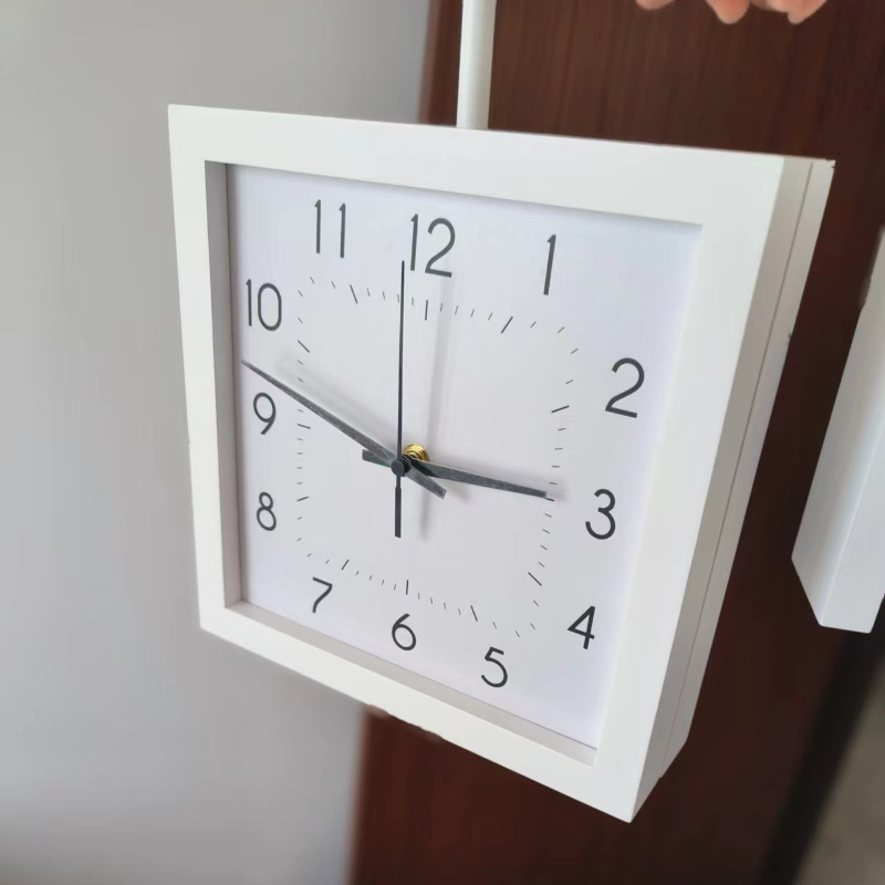 Houten Dubbelzijdige Wandklokk - Japanese Living Lifestyle recensie en prijs