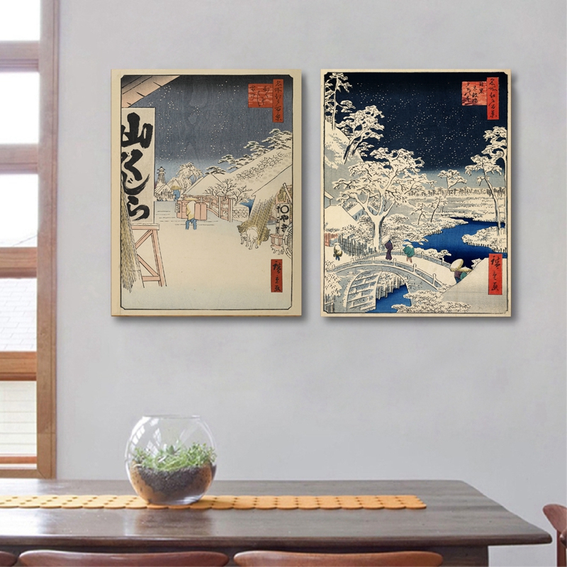 Japanse Prints Wall Art Canvas - Japanese Living Lifestyle recensie en prijs
