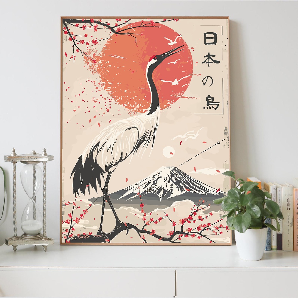 Japanse stijl berglandschap me - Japanese Lifestyle Home recensie en prijs