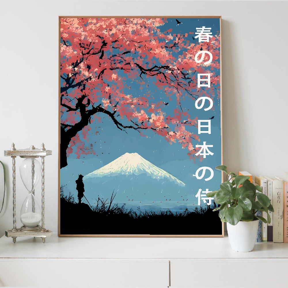 Japanse stijl berglandschap me - Japanese Lifestyle Home recensie en prijs